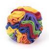 Pet Dog Snuffle Ball Soft Skin Friendly Polar Fleece Slow Feeding Pad Sniffing Mat Toys Nose Blanket