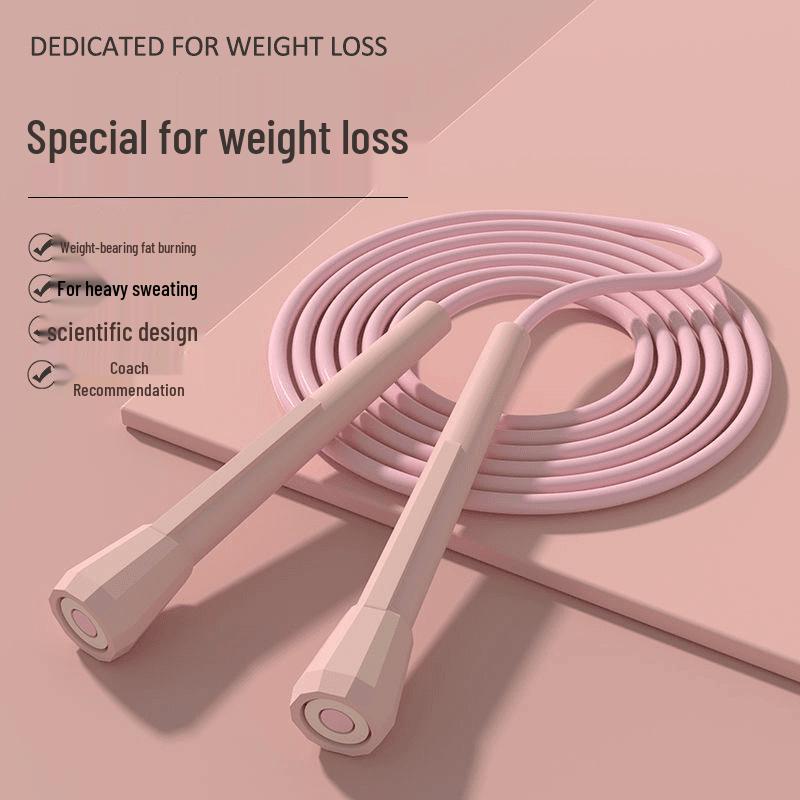 

Professional Cordless Jump Rope for Fitness & Weight Loss - Ideal for Girls, Women, and Men Hexagon Handle - Blue