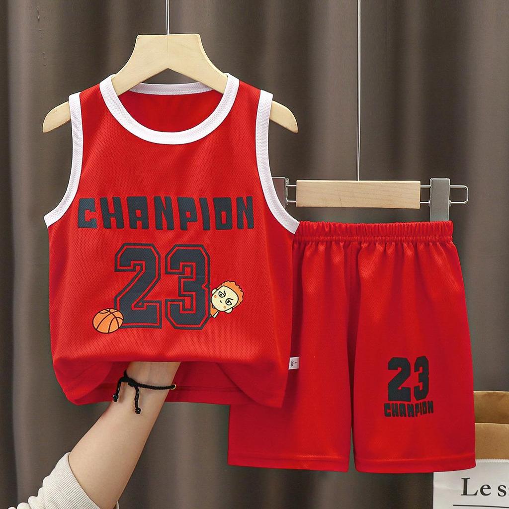 Schnelltrocknende Basketballuniform für Kinder – Sommertrikots 2025 für Jungen und Mädchen