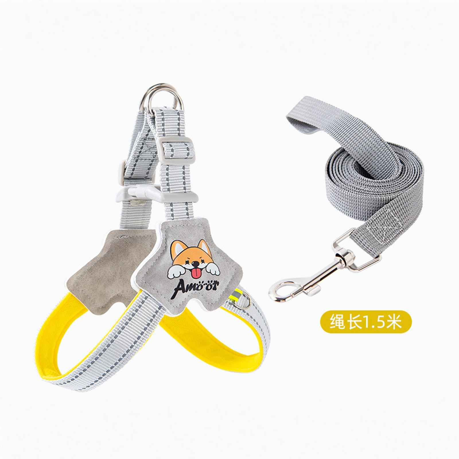 

and Control Handle, Adjustable and Comfortable for Easy Walking, Pet for Middle M