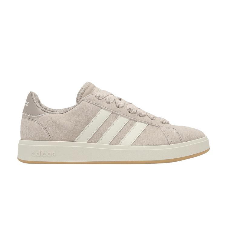 

adidas Grand Court Base 00s Wonder Taupe Men Sneakers Tan Off-White Grey JQ2721 39⅓