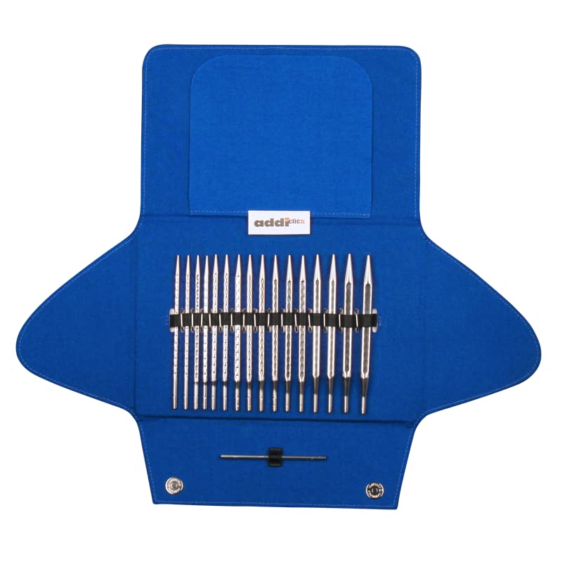 Addi Click System Circular Needle Made In with Japanese Instructions Set, Interchangeable, Germany, (Novel Long) [Used]