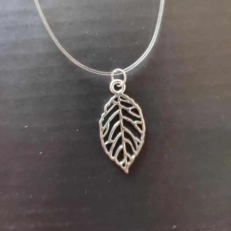 5 Colors Dazzling Zircon Necklace Invisible Transparent Fishing Line Simple Pendant Necklace Jewelry For Women Pearl Jewelry