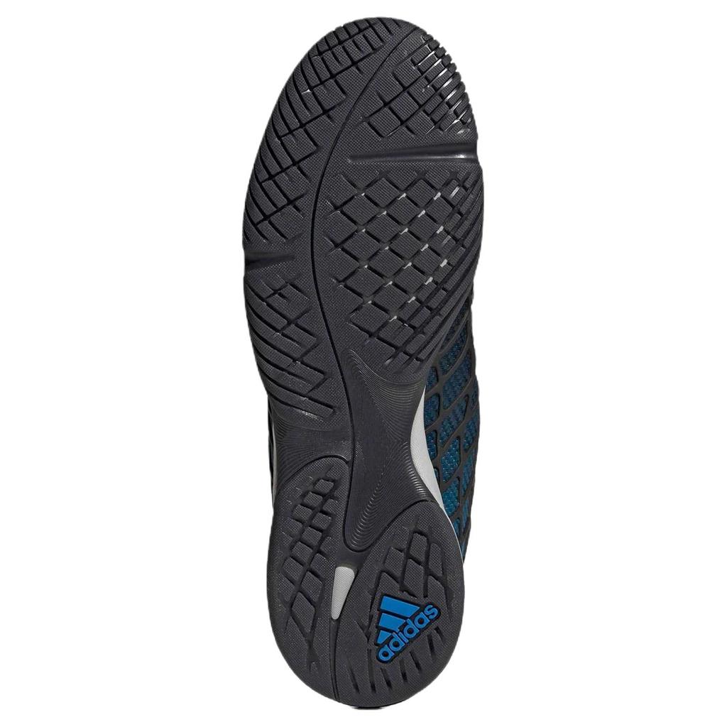adidas F50 Series Sala Comfortable Fit Support Soccer Shoes Unisex Soccer Shoes Black Blue HQ9243