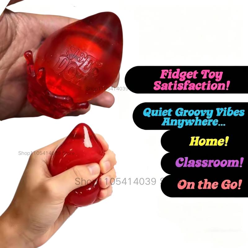 Schylling Nee Doh Maltose Drop Soft Pinch Fidget Toy Sensory Stress Relief Blind Box Gift