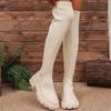 Fashion Over-the-knee Boots Women's 2025 New Platform Long-thigh Boots Heighten