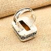 Honey Topaz Gemstone Handmade 925 Sterling Silver Wonderful Jewelry Ring