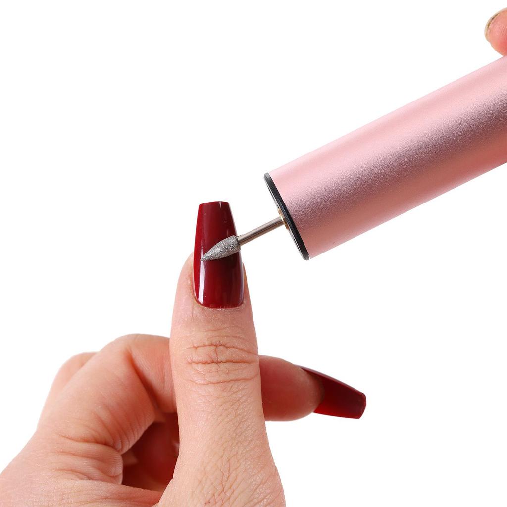 USB Rechargeable Nail Grinder & Engraving Pen with Digital Display, Aluminum Alloy