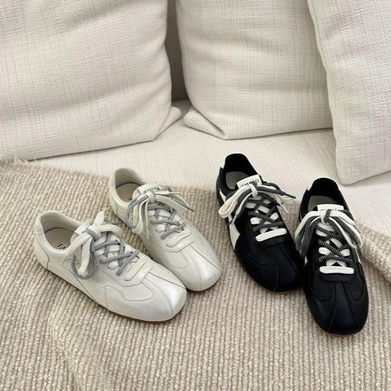 New Breathable Height-increasing Square Toe Sporty Lace-up Casual Dad Shoes