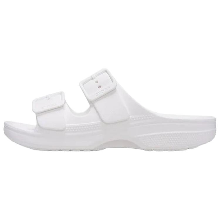 Crocs Classic Freedom Fashion Casual EVA Anti-Abrasion Slippers Women's White