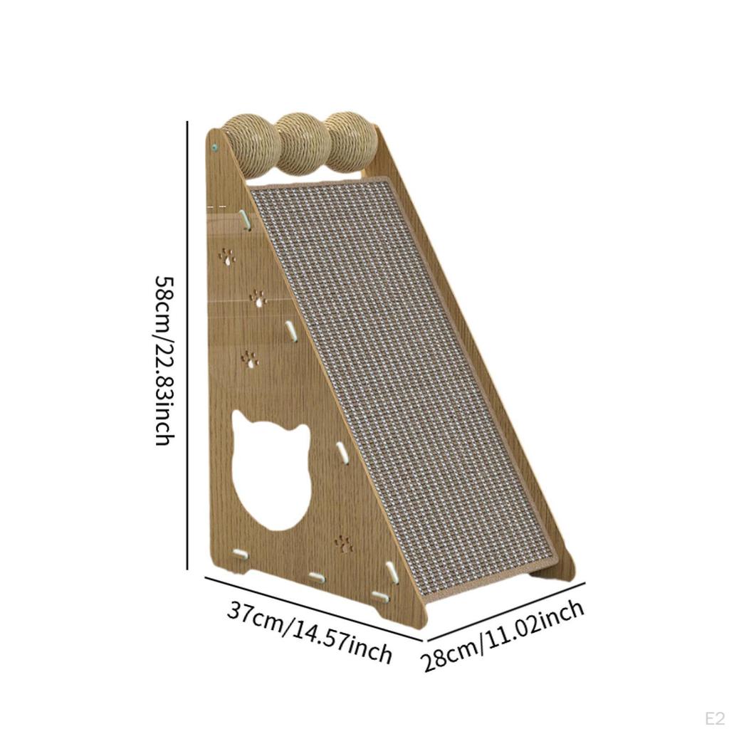 Cats Scratch Pad Cat Scratching Board Furniture Protector Post Ramp for