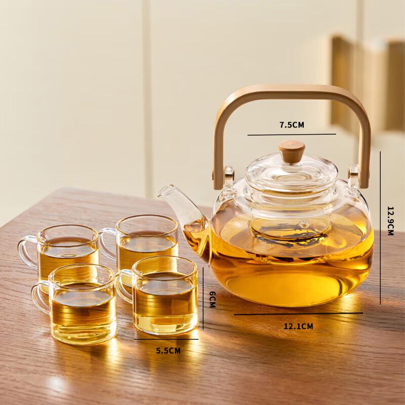 Yi Hu Cha Glass Teapots and Electric Ceramic Stoves