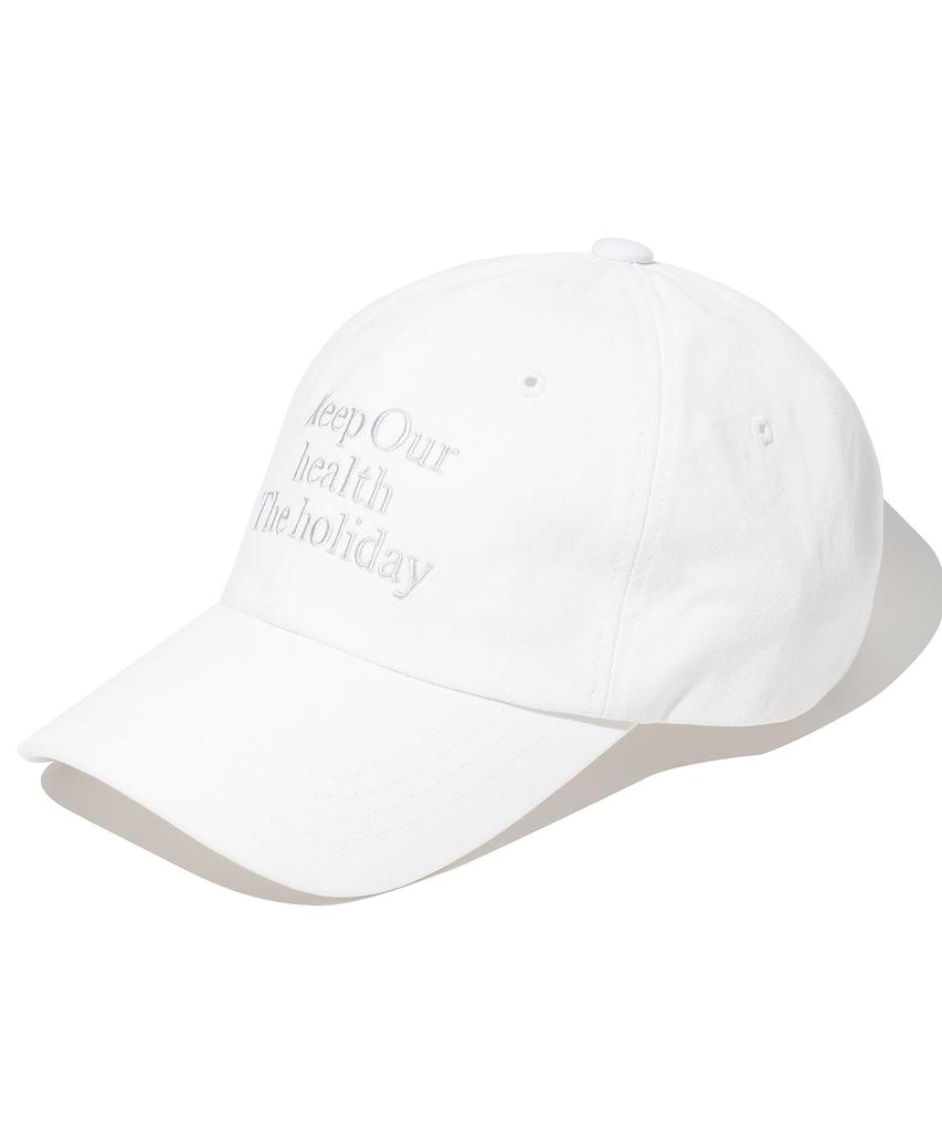 MILLO ARCHIVE Holiday Signature Ball Cap [Pure White]