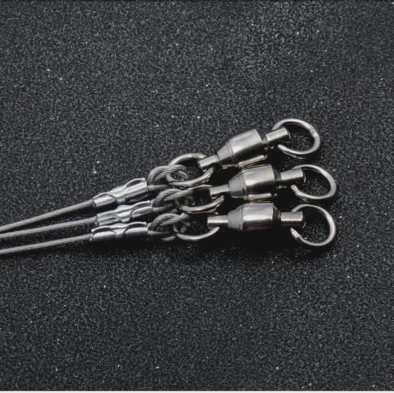 Ultraweiche 49-strängige Anti-Bite-Angelschnur aus Stahl: Verschleißfest und ideal zum Meeresangeln