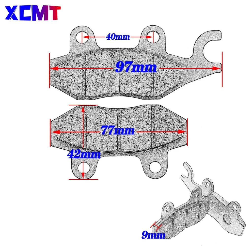 Motorcycle Parts Front Rear Brake Pads for HISUN 250 450 550 750 Sector 800 1000 Strike Tactic 400 500 700 Forge HS400 HS500