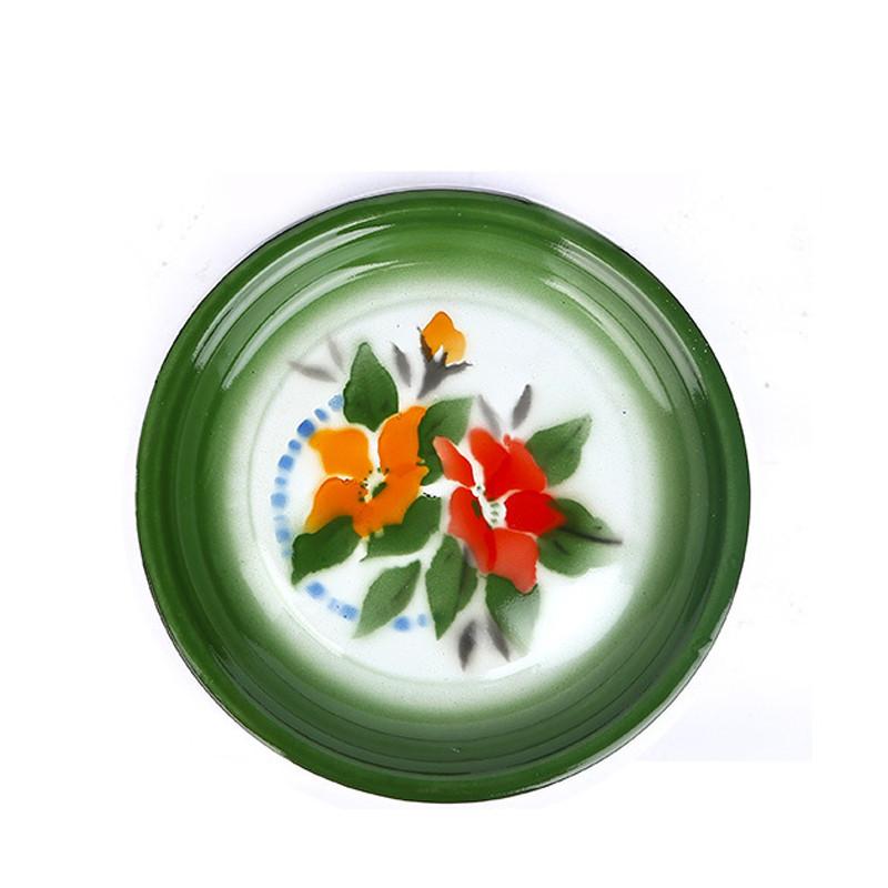 

Фруктові тарілки 30/36/40 см. Стародавній китайський аристократичний чайний піднос. Домашній піднос для фруктів. Піднос із чистої емальованої нержавіючої сталі ручної роботи.