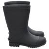 VidaXL Bottes de pluie noir taille 38-46 PVC