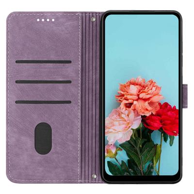For TECNO Spark 20 Skin Touch Wallet Case PU Leather Stand Flip Phone Cover