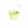 Durable Silicone Silicone Strainer Basket Reusable Sink Colander  Fruit Washing