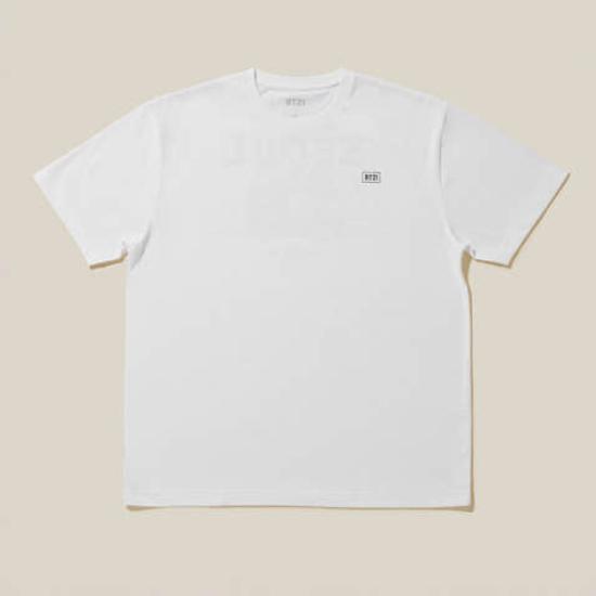 

BT21 Футболка издания СЕУЛ White ver. M size