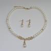 Latest Stylish Design Fancy Pearl Necklace Jewellery Set for Women