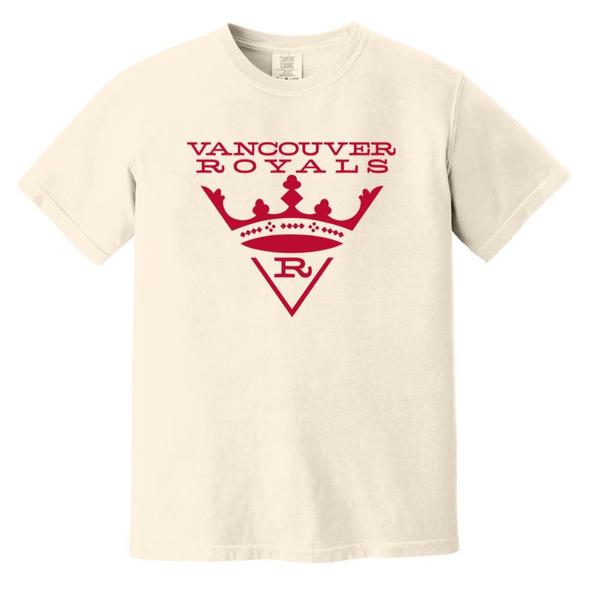 Vancouver Royals T-shirt Heavyweight Vintage Colors | NASL Soccer Team M