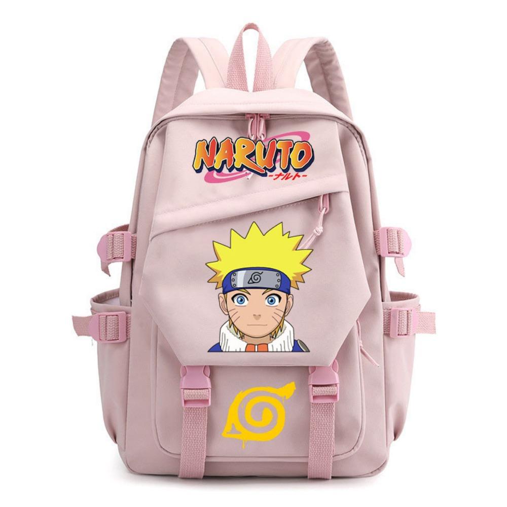 Anime Naruto Schoolbag Children's Backpack Elementary School Bag Boys and Girls Junior High School Students College Students Campus Backpack