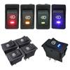 Blue Light 12V 35A Led Light Marine Car Modification Switch Fog Light Boat Rocker Switch