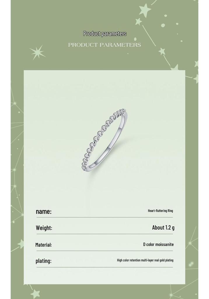 Fashionable Geometric Rhinestone Star Stackable Ring for Women - Versatile Accessory for Commuting