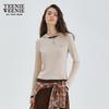 Teenie Weenie Women's Bear Logo Hooded T-Shirt