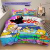Bart Simpson Gamestation 479 Bedding Set - 3 Piece Comforter Cover Gift for Bedroom,Includes No InsertB184