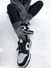 Tide Brand 23Fw Niche English Alphabet Double Needle Socks Medium Tube Socks Pure Cotton Stacking Socks Of The Same Style