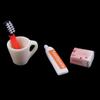4Pcs/Set 1:12 Dollhouse Miniature Resin Toiletries Model Decor Diy Accessories