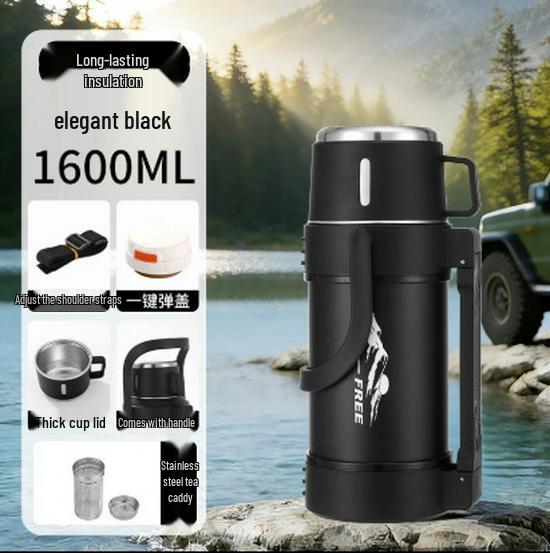 Large Capacity 304 Stainless Steel Insulated Thermos Cup for Travel and Home