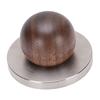 Wooden Handle Coffee Tamper 304 Stainless Steel Coffee Hand Tamper Mini Coffee Tamper  For Cafe