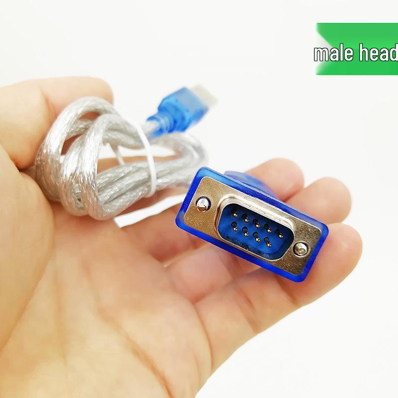 USB To DB9 RS232 Serial Port Converter Cable CH340, 1.8/1.5 Meters