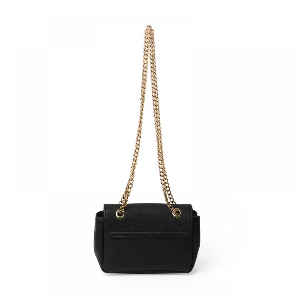 Vivienne Westwood 5c01000bw S000b N402 Vegan Biogreen Saffiano Small Pulse Chain Crossbody Bag