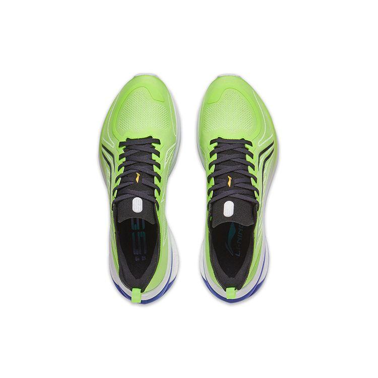 Li Ning Wu Shi 5S 3.0 Daily Sports Versatile Non-Slip Wear-Resistant Breathable Low-Top Running Shoes Men Sneaker Vanilla-Green ARST001-4
