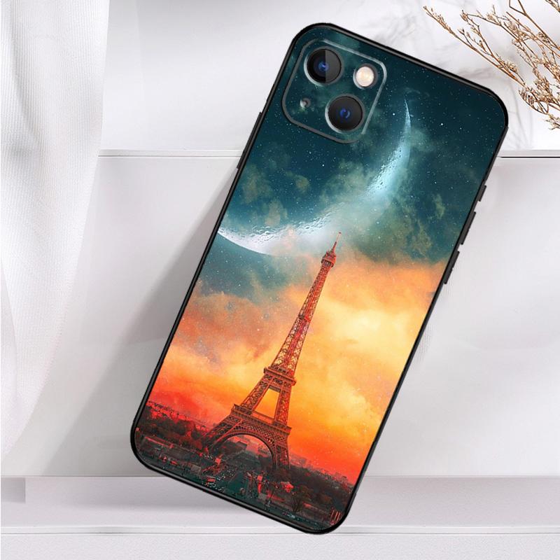 Paris Eiffel Tower France Shockproof Case For iPhone 17 Pro Max 11 14 15 16 Plus 12 13 Mini 16e 17 Air Phone Cover