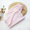 Women's Cotton Sleep & Home Pants - Lightweight, Breathable, Long, Unisex Style for Spring/Summer/Autumn