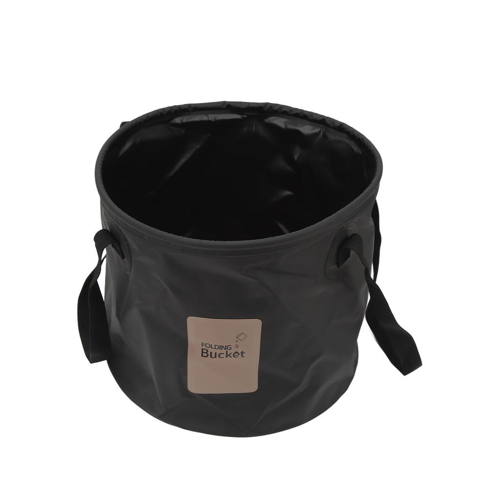 20L Portable Camping Bucket PVC Folding Water Bucket High Capacity Collapsible Container for Outdoor Activities