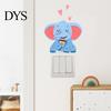 Decorative Party Scene Accents Cute Elephant Switch Sticker, PVC Waterproof Light Decal, Protective Cover for Safe Electrical Surround Stickers