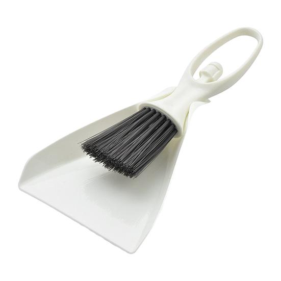 Σετ Βούρτσες Καθαρισμού 2 Τεμαχίων/Σετ Τρίχες Υψηλής Πυκνότητας Σκουπάκι Συμπαγές Μέγεθος Ελαφρύ Σκουπάκι με Φτυαράκι Φορητό Κιτ Καθαρισμού