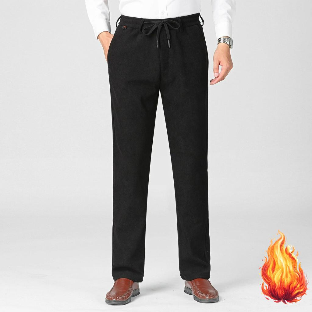 Dad's Pants, Men's Pants, Elastic Men's Pants, Autumn and Winter Casual All-match