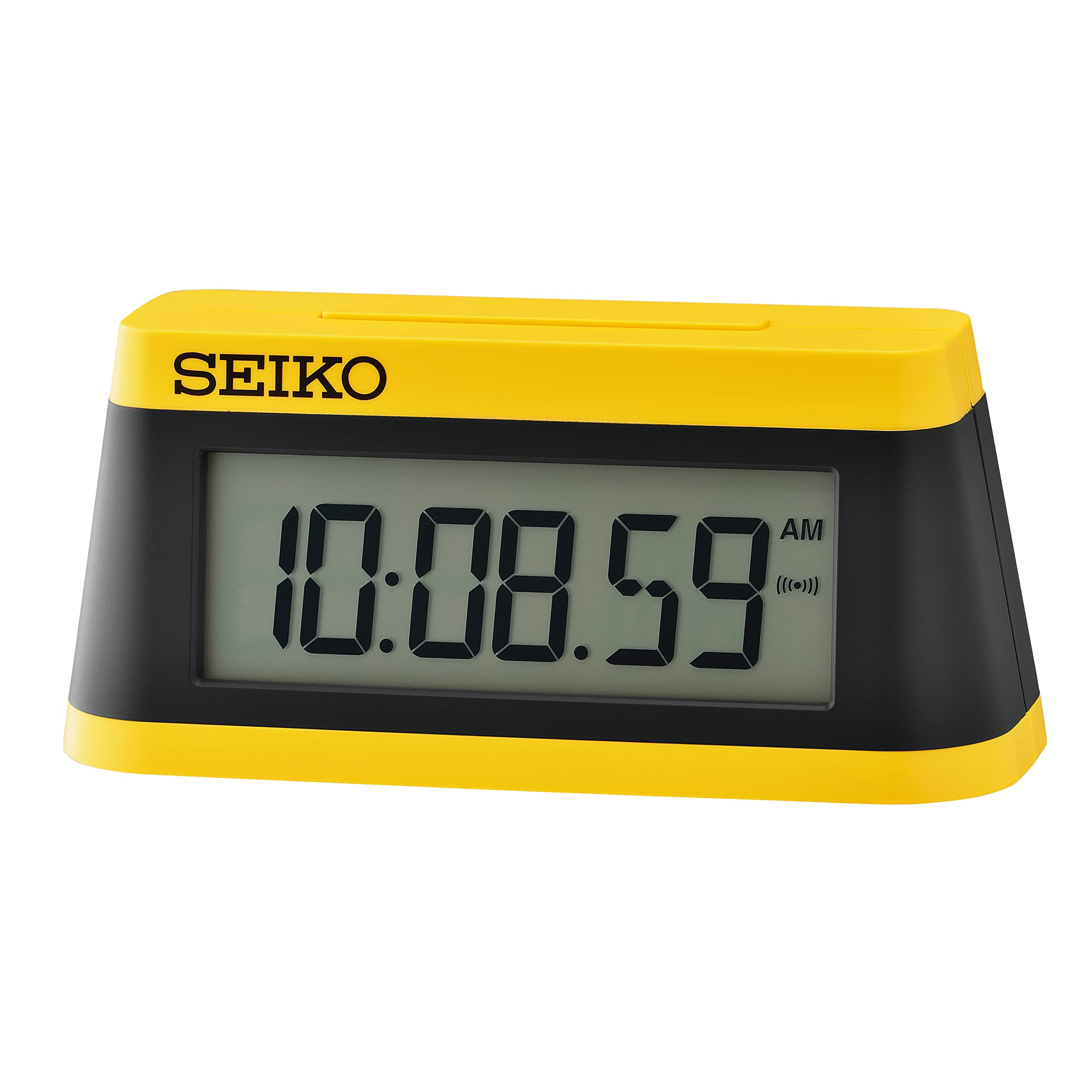 Seiko Modern Marathon Alarm Black Clock,
