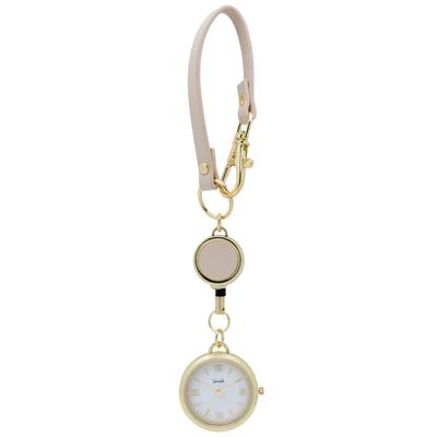 Pocket Watch Analog Solar Charging Function SO Saure White [Fieldwork] Women's ASS178-1