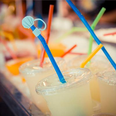 8 Pcs Straw Plug Dust Stopper Cover Ocean Decor Tip Hats Silicone Tips Drinking