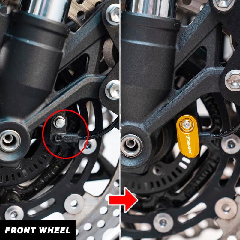 For YAMAHA TMAX T-MAX 560 530 Sx Dx 500 Tmax560 TECH MAX Tmax530 TECH Motorcycle Front Rear Wheel ABS Sensor Protector Guard Cap