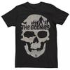 The Goonies Men T-Shirt Treasure Map Skull Friends Silhouette Image
