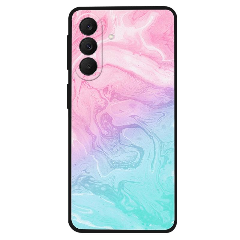 For Samsung Galaxy A57 A37 5G Case Bumper Starry Sky Soft Silicone TPU Back Cover for Samsung A37 A57 Phone Case Cute Cat Cover